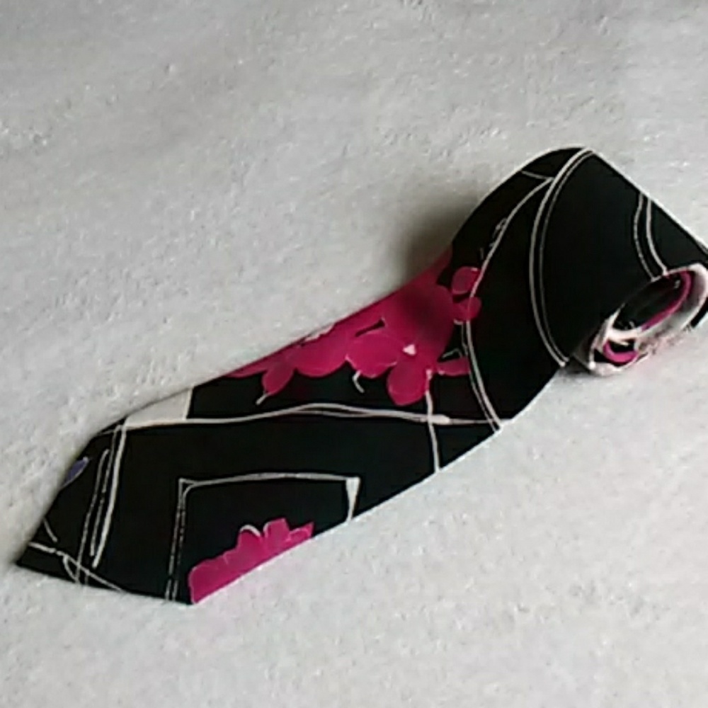 VTG 90's Florenzi Floral Tie GUC